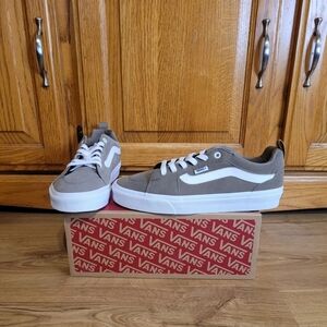 VANS Mens Size 8.5 Filmore Suede Walnut Shoes Vans Off The Wall Sneakers